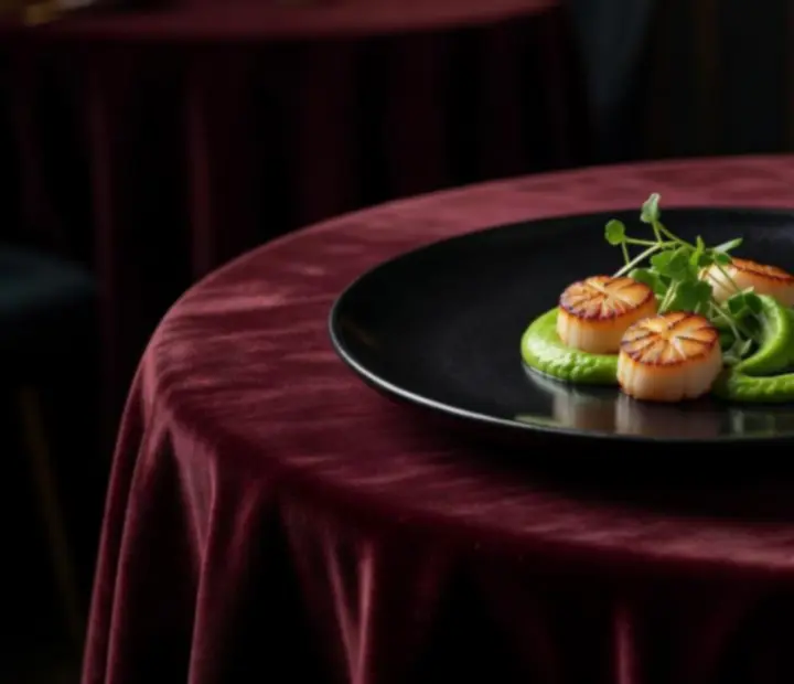 Fine dining fogás elegáns tálalással a Citytable Cafe éttermében